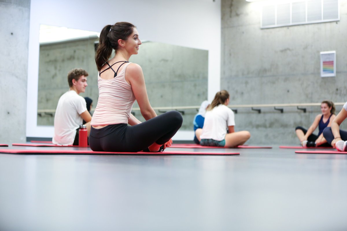 UofMRecServices's tweet photo. Need something to do during lunch? Join us for Free Week with TRX Combo starting at 11:30 am or Body Fusion, Ultimate Tabata, and Cycle Xpress starting at 12:05 pm. If you're looking to relax, we also have Mindful Meditation after the break at 1:00 pm. #UMFreeWeek #umanitoba https://t.co/M8F44lcK1Z