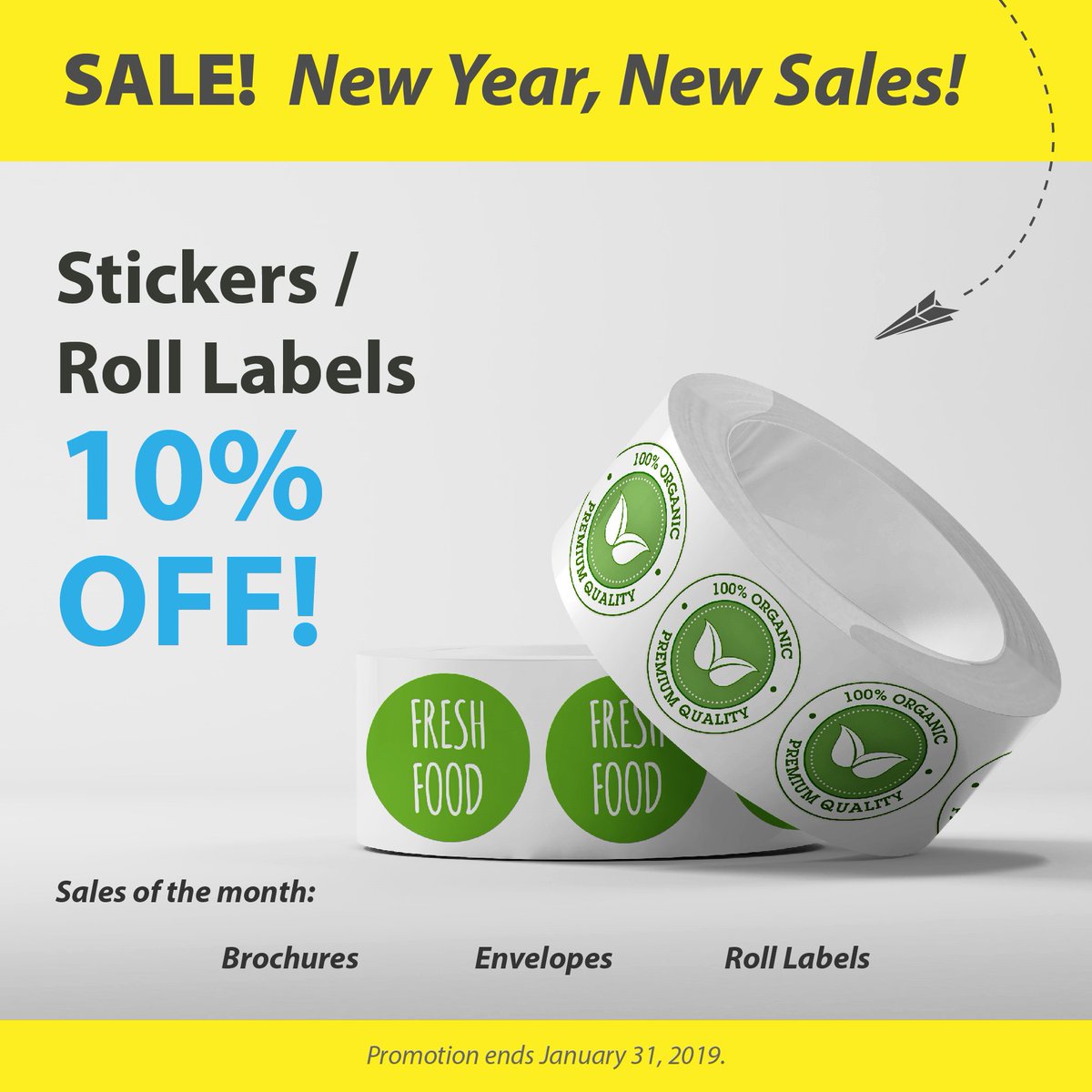 InchImaging's tweet photo. Roll with these deals! 10% OFF roll labels (that's a whole roll of quality stickers! #deals #HamOnt #stickers #labels #coupon https://t.co/tfEtQLxDKD