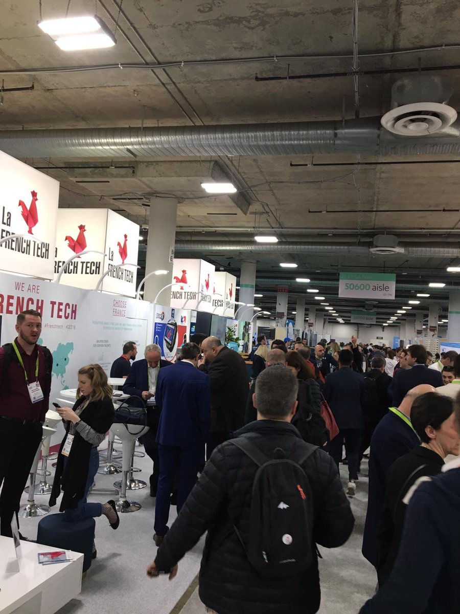 businessfrance's tweet photo. #CES2019 Our #FrenchTechPavilion is one of the hottest place to be. Come meet us and join the #TeamFrance at #EurekaPark to discover the french way of innovation. cc @LaFrenchTech 🇫🇷 https://t.co/lxDO4JFUti