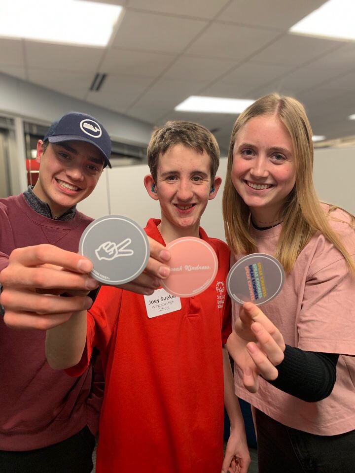 Club US members Jacob, Joey, and Elaina attended the <a href="/SOMinnesota/">Special Olympics Minnesota</a> Student Board of Directors meeting Tuesday night in downtown Minneapolis. 
#LiveUnified