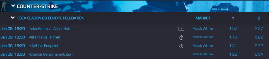 Team eBetFinder tweet media