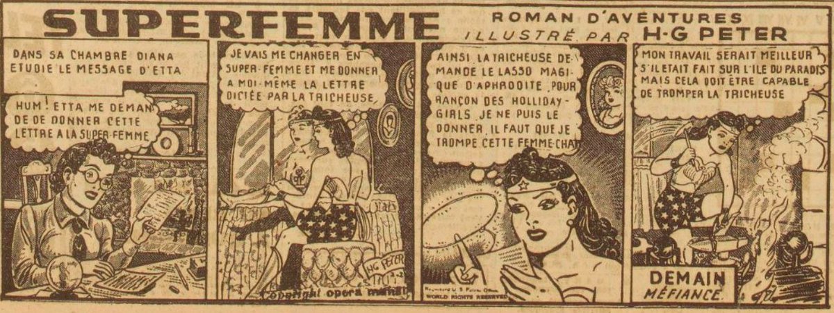 Jeet Heer The French Translation Of Wonder Woman Circa 1946 Was Superfemme Jeet Heer The French Translation Of Wonder Woman Circa 1946 Was Superfemme