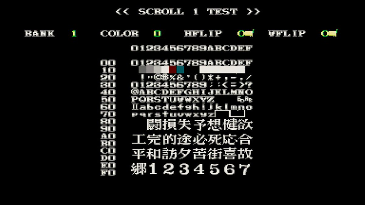 AC版「エリア88（CAPCOM / 1989）」において、基板側のディップ