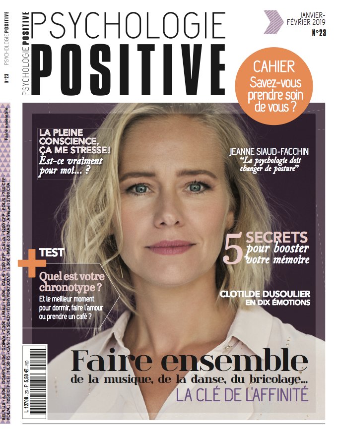 Nouveau numéro Faire ensemble. Actuellement en kiosque #bonheur