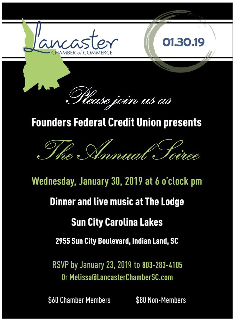 Get your tickets now! For our biggest event of the year!
#LancasterChamber #2019 #AnnualSoiree
