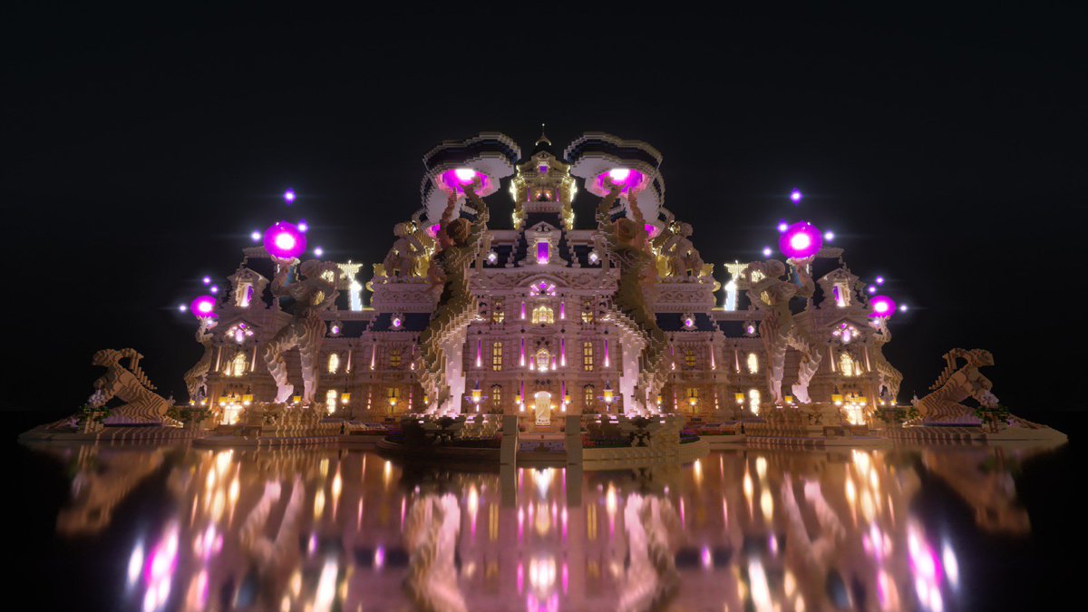 Joshua_4thewar's tweet photo. Welcome to my Paradisum! This is my ongoing ambitious project that has already taken me years to complete. Thank you @Rebelite_ for this amazing render of my progress thus far! Truly is more beautiful at night :) https://t.co/bEfJHcC5Q1
