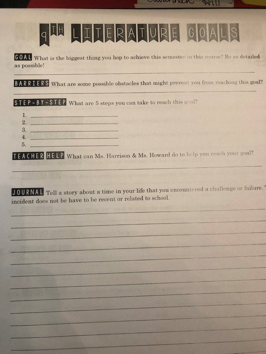 HarrisonHowar15's tweet photo. Doing some goal setting and planning today! @CharletteSLP  @CIECCSD https://t.co/nrjflRorfN