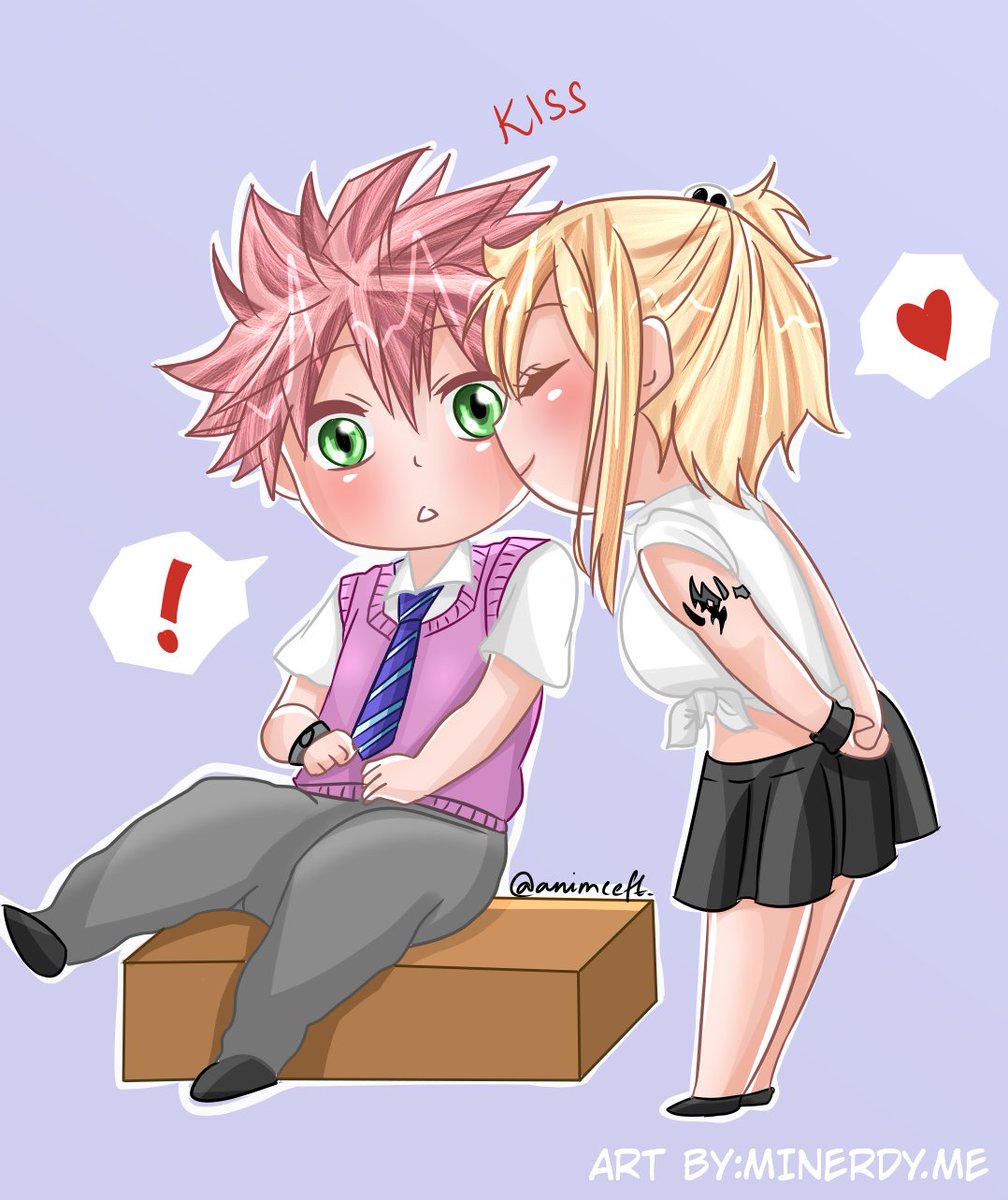 hyun_eskz's tweet photo. Bless your soul with more NerdSter Goodness💕💕💕💝💞💜💖💗💚💚
Art by my hubby @me_ayumichi
Coloring n lineart by yours truly.
#FAIRYTAIL #lucyashley #natsudragion #edonalu #nerdster https://t.co/HFpKxtTEjF