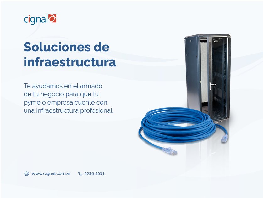 Cignal_it's tweet image. ¡Consultá por nuestras soluciones de infraestructura!

Visitá nuestra web y conocé más de nuestros productos y servicios:

🌐 cignal.com.ar

Tel. 011 5256-5031| ventas@cignal.com.ar

#cignalIT #telecomunicaciones #insumos #soluciones #networking #cignal #infraestructura