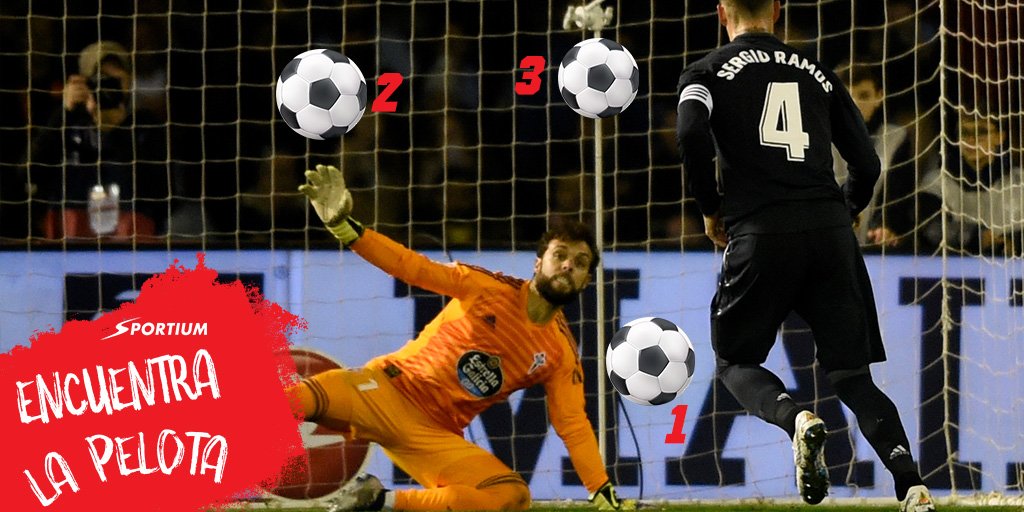 🤔 ¡ACIERTA dónde se encuentra el balón y GANA una Freebet de 5€!

🅰️ Haz RT
🅱️ Comenta: 1, 2 o 3

💡 Si hay varios acertantes, obtendremos el ganador con un sorteo aleatorio.
⏰ ¡¡¡TENÉIS 24 HORAS!!!