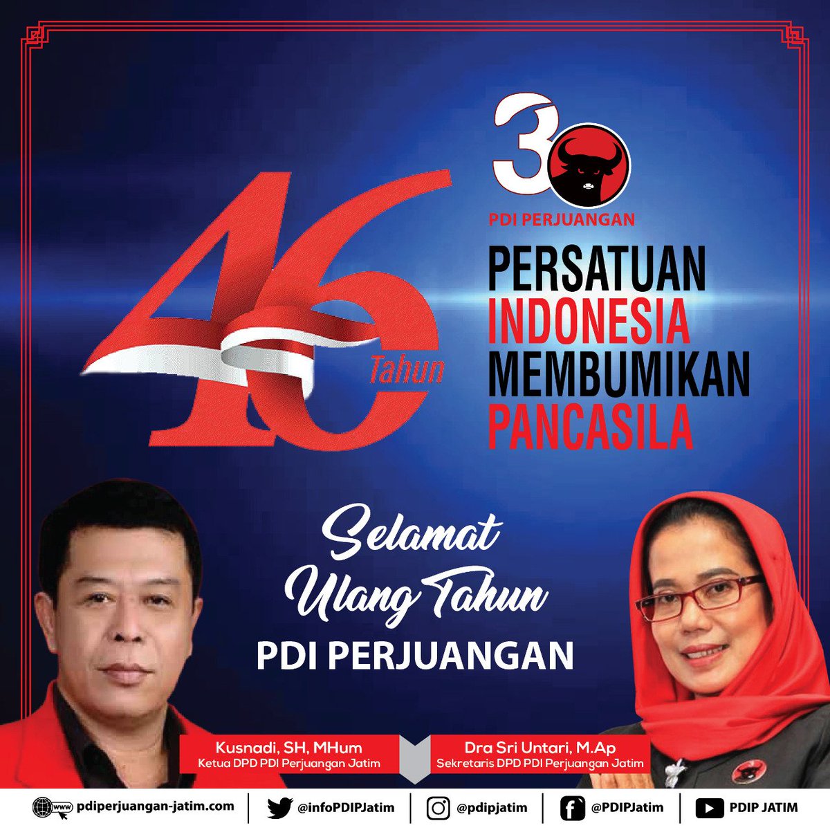 Sri_Untari67's tweet photo. #PDIPerjuanganM3nang #MerahCintaNegeri 
#01IndonesiaMaju 
#01JokowiLagi https://t.co/lPYMLn1gYV