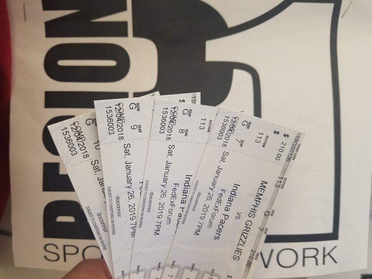 Region 1 Sports Report (@region1sports) on Twitter photo We have our next big ticket giveaway! <a href="/memgrizz/">Memphis Grizzlies</a> vs <a href="/Pacers/">Indiana Pacers</a> on 1/26. These tix are just a few rows from courtside! To enter just follow us, and for extra entries retweet this. We have our next big ticket giveaway! <a href="/memgrizz/">Memphis Grizzlies</a> vs <a href="/Pacers/">Indiana Pacers</a> on 1/26. These tix are just a few rows from courtside! To enter just follow us, and for extra entries retweet this.