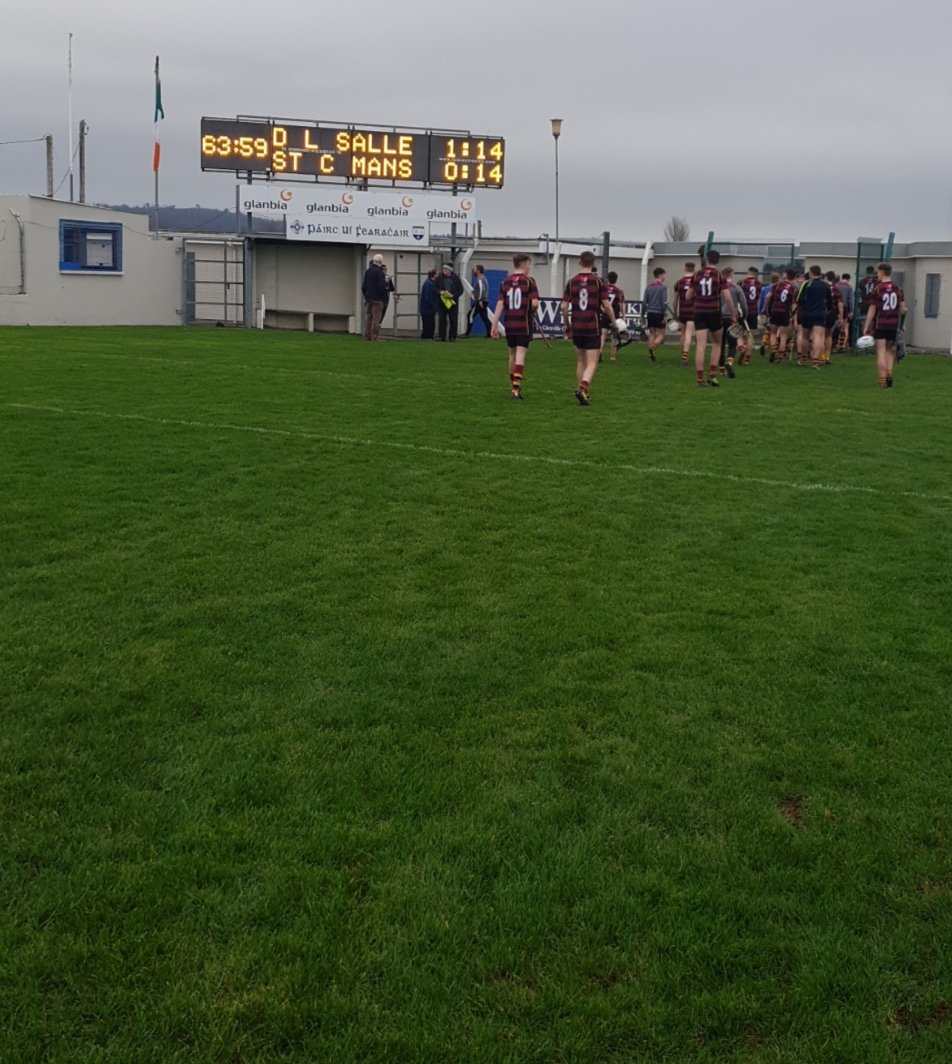 Well done to De la Salle College on a fantastic win today in the Harty Cup Quarter Final #GAA #Postprimaryhurling #physio