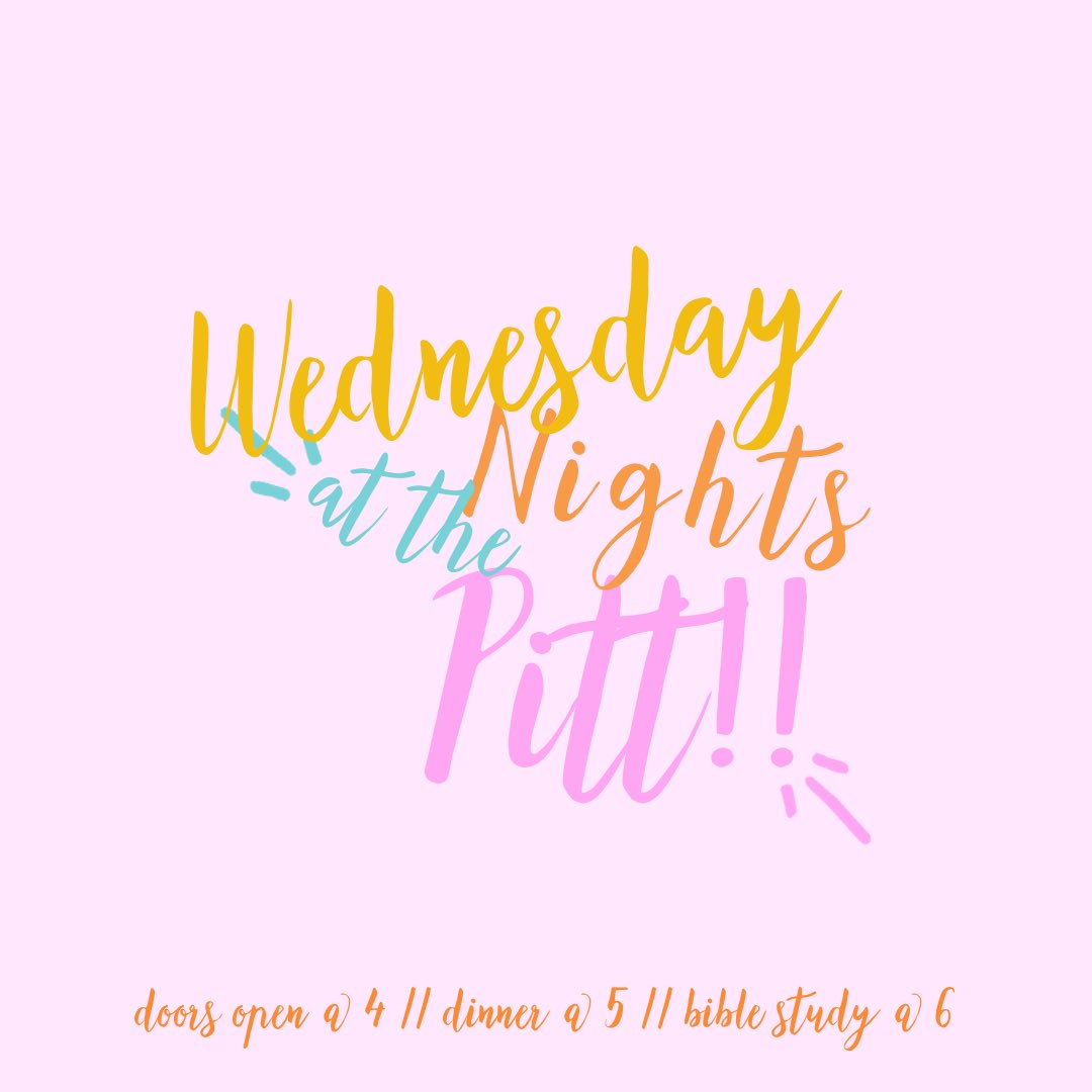 FirstYouthPitt's tweet photo. See you TONIGHT!! It’s our first Wednesday night of 2019! It’s also Dawson’s first night leading us! You DON’T want to miss it! See you there!👊🏻😋 https://t.co/J3FTGQksXi