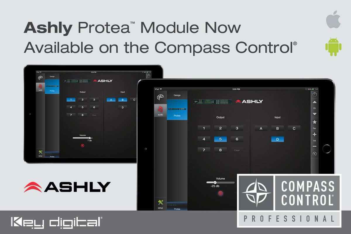 KeyDigitalHQ's tweet photo. Compass Control® system provides Protea™ users with multi-zone control. https://t.co/JKMsSraSsS #KeyDigital #AVTweeps #CompassControl #controlsystem https://t.co/DfIZ4Z8Ggb