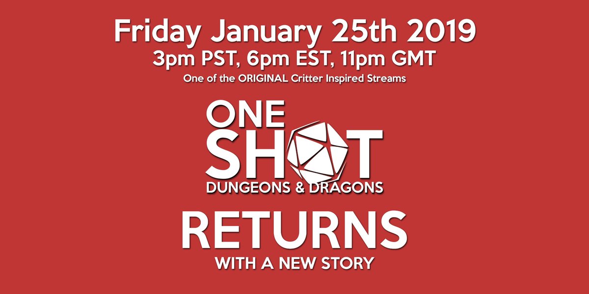 OneShotDND's tweet photo. Who wants to play? https://t.co/M3EwMkDufb