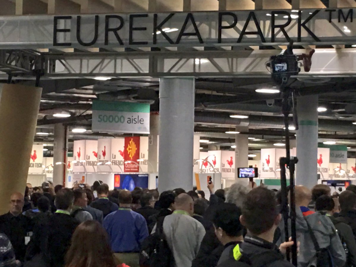 OuestValo's tweet photo. #CES2019 Day2 - Engaging for a second day of exciting opportunities for our @OuestValo #HealthTech delegation @moovency @NeuroCort @Evolucare @enovacom_fr @UBO_UnivBrest @UnivRennes1 @LatimU1101 - Join us at #FrenchTechPavilion booth 50059 @BCInter https://t.co/fGvo9sZKzN