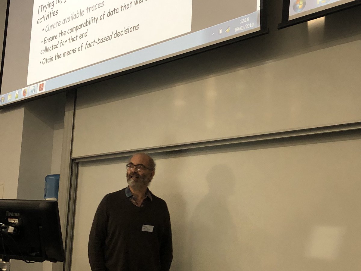 CompEdPractice's tweet photo. Charles Boisvert from @SheffieldHallam shares his experience on teaching databases #CEP19 @ukicse https://t.co/V5rDaNRSoQ