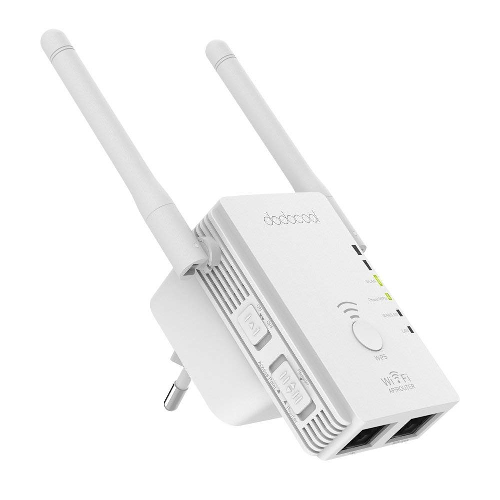 Repetidor Repetidor de Senal Wifi Inalambrico 300Mbp 2.4GHz Enrutador Modos AP