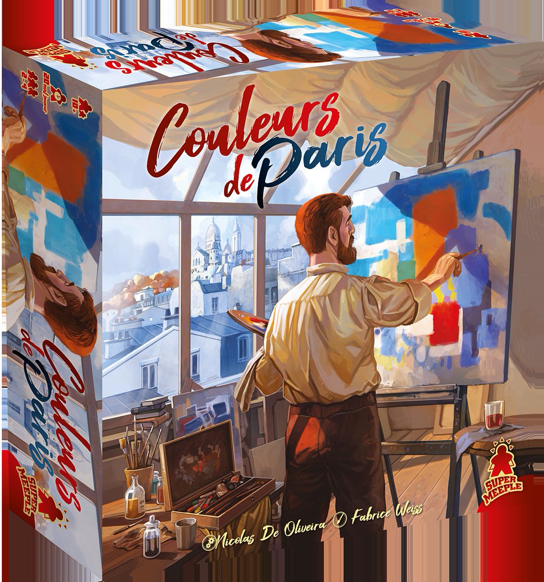 SuperMeeple's tweet photo. A l'illustration on retrouve Fabrice Weiss avec qui on avait déjà travaillé pour #ustelegraph et #mississippiqueen. Quel talent ! 😊 https://t.co/7DqaP7uZdJ