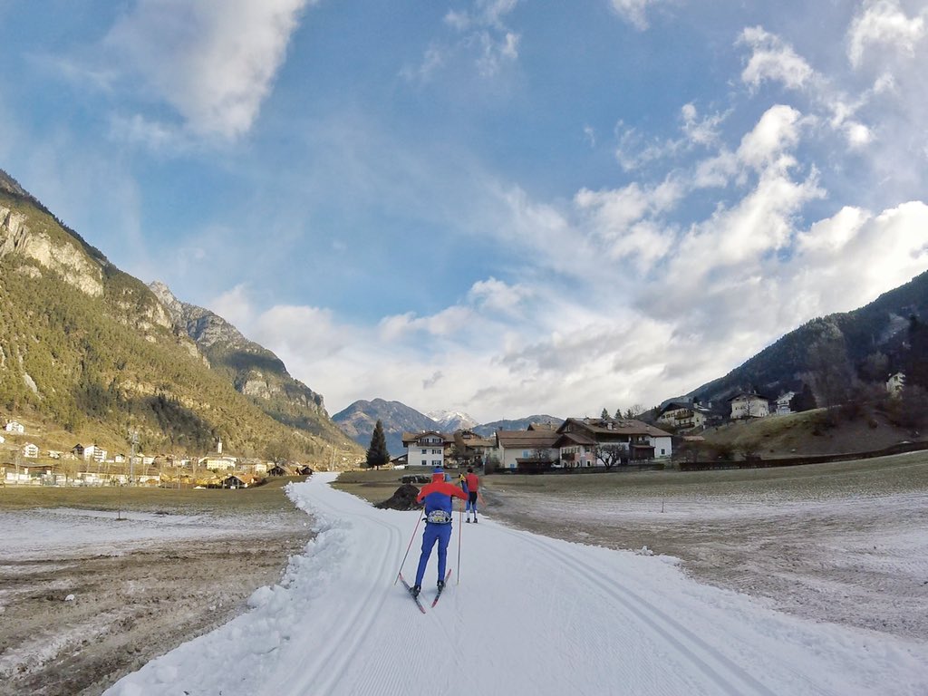 Psyched to be back in the beautiful Italian mountains for the <a href="/fiemmeworldcup/">Fiemme World Cup</a> 🍝😁