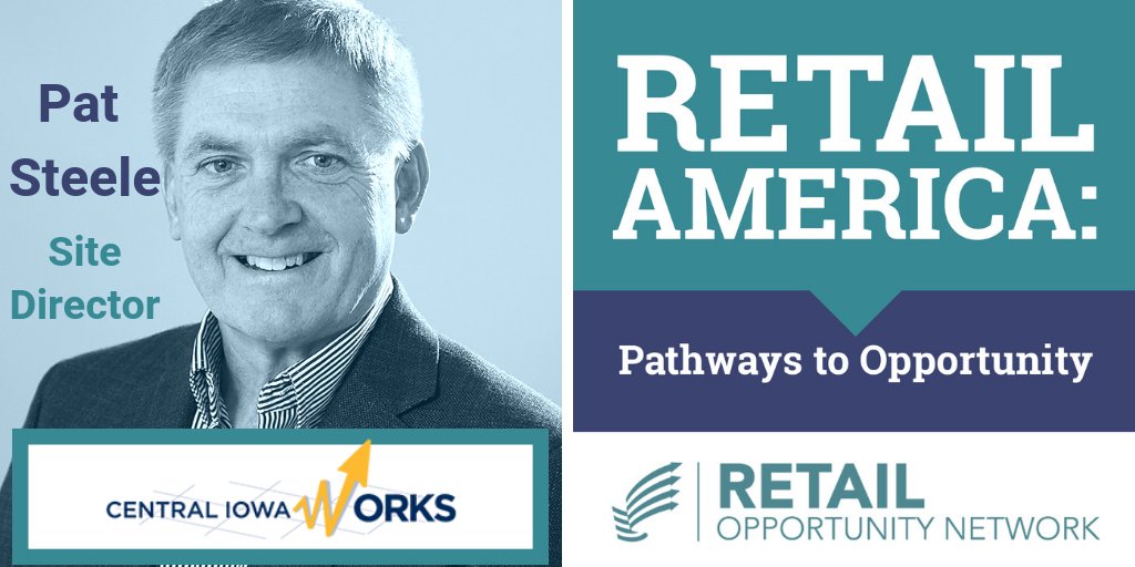 HSG_Workforce's tweet photo. Our 2nd Retail America podcast highlighted @CentralIAWorks Director, Pat Steele, who helps employers close the #skillsgap in Central Iowa through partnerships w/ @UnitedWayCI. Click to learn more about Pat &amp; others leading the #RetailOpportunity Network. https://t.co/01BmsltGPN https://t.co/5VUgu04pmt
