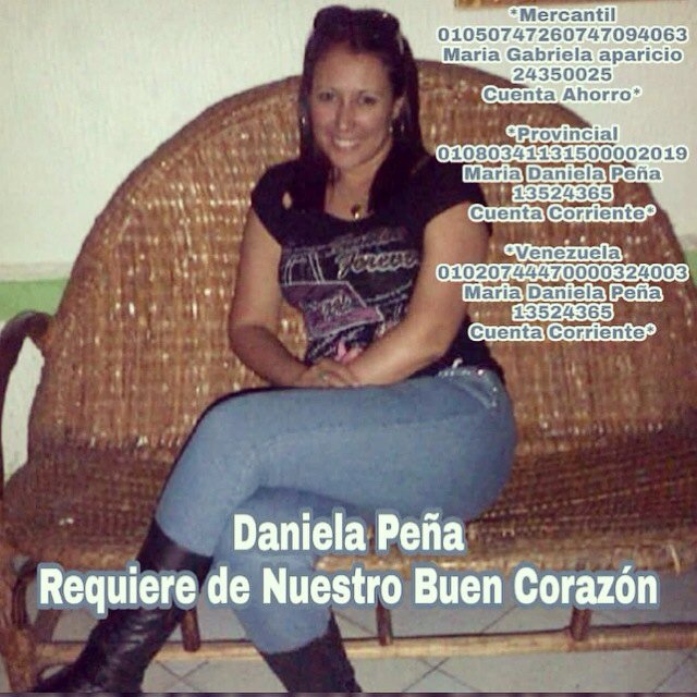dojocepeda's tweet photo. Ella es Daniela la madre de la sensei Gabriela Aparicio la cual sufrió un accidente de tránsito y necesita una ayud https://t.co/kOzaQp8CP5