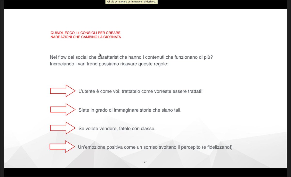 qualcunaltra's tweet photo. Free masterclass social media storytelling. Tutti i segreti su @ninjamarketing!!
@fRa_gAv #contentnow #bestadvices #socialmedia #storytelling https://t.co/YdQammHWJX