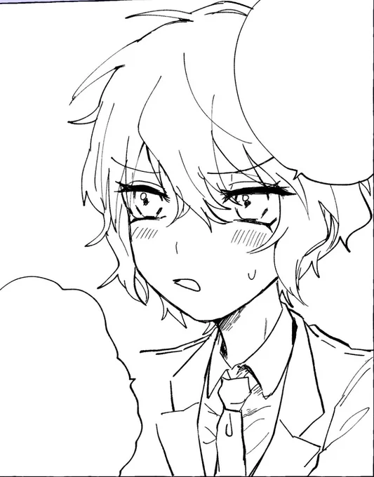 描き方忘れてる感 