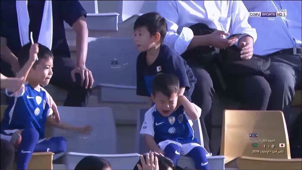 صورة متداولة لجانب من الحضور الجماهيري بمباراة #اليابان_تركمانستان 💙