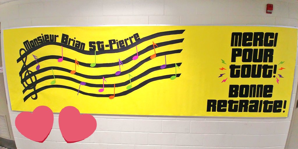 Dans quelques jours <a href="/esclescale/">ESC L'Escale</a> dira aurevoir à l'un de ses enseignants. Brian St-Pierre tu auras marqué l'histoire du <a href="/CSDCEO/">CSDCEO</a> de plusieurs façons et nous en sommes tous reconnaissants. Merci, merci et encore merci
