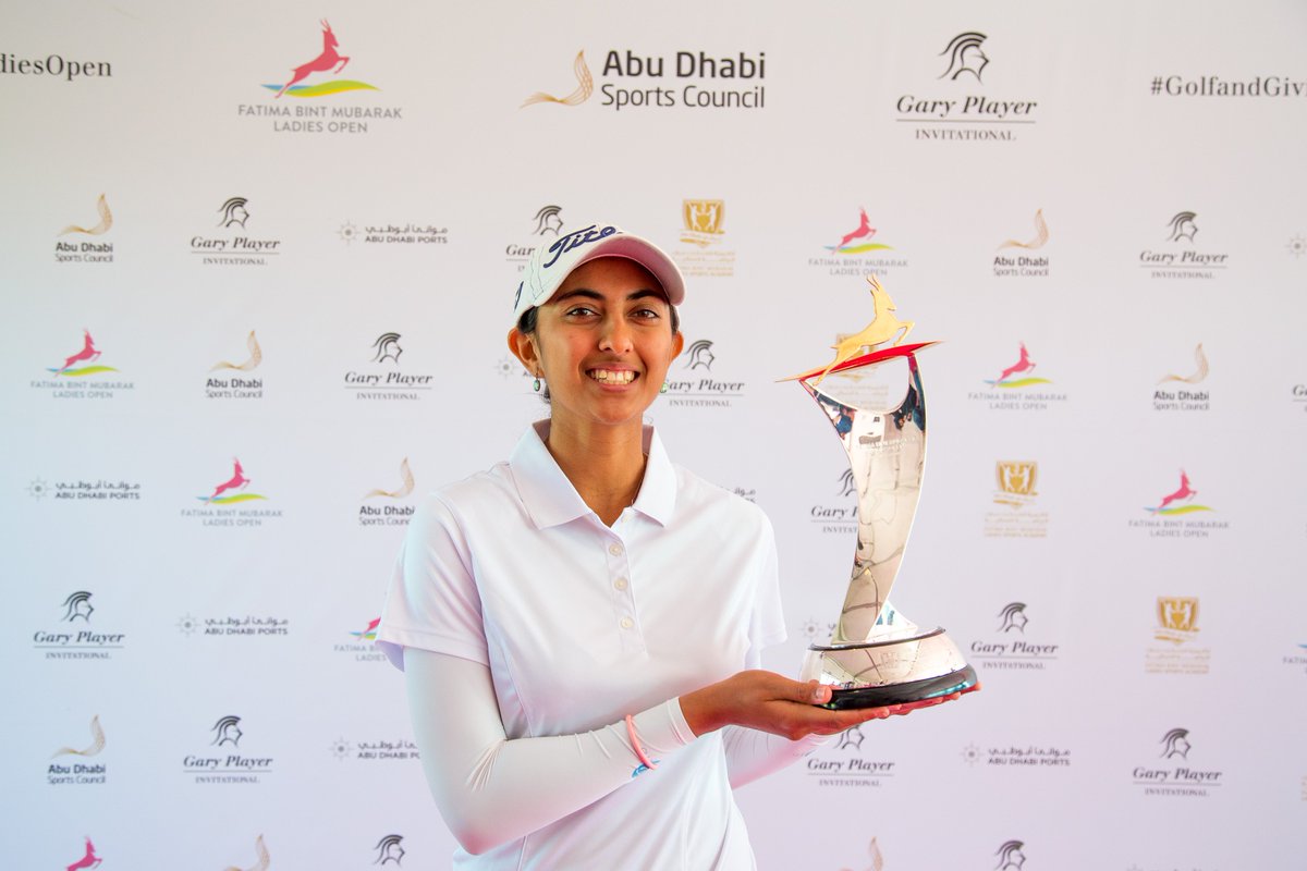 WorldwideGolf's tweet photo. . @aditigolf is back in Abu Dhabi this week to defend her @FBMLadiesOpen crown and the Indian star is hoping to keep inspiring youngsters 🙌

Full story: https://t.co/fKujsoXvvz https://t.co/W6jl13n3eV