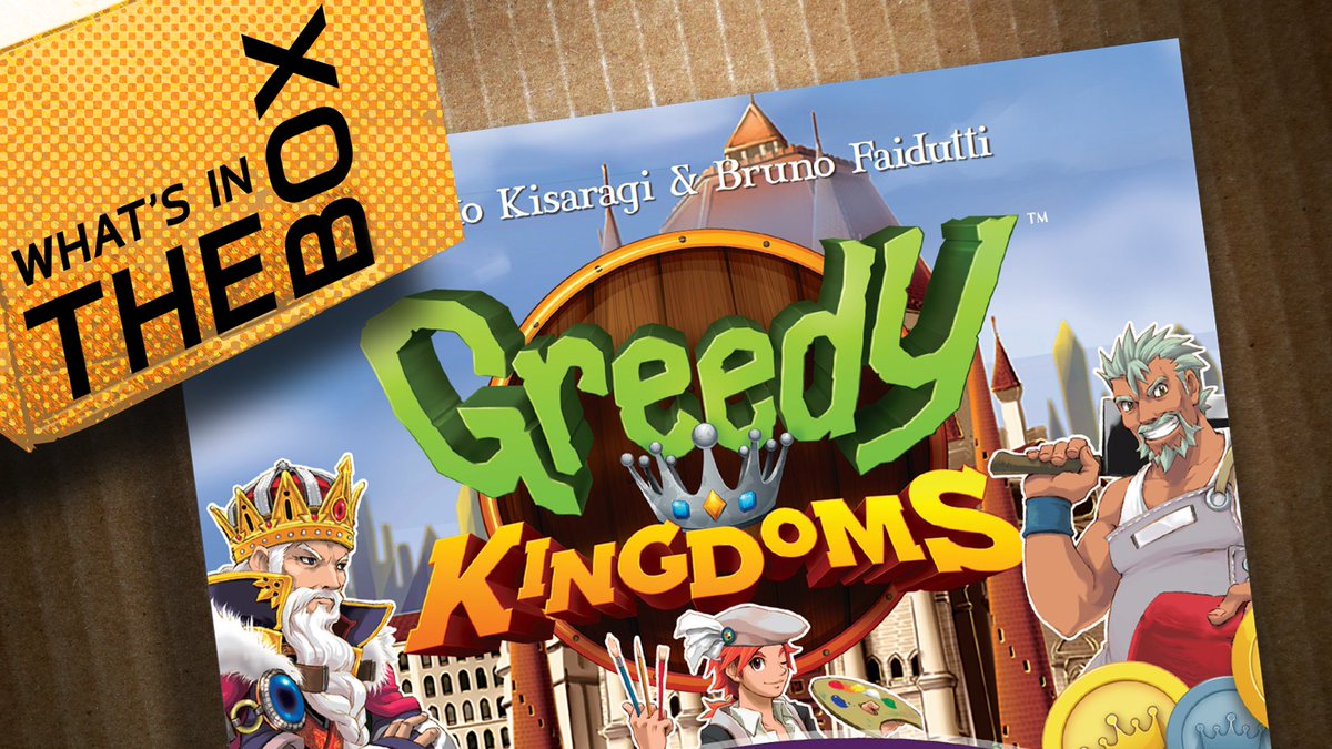 ontabletop's tweet photo. Join Sam as he takes a peek at #GreedyKingdoms from @alderac and gives us his thoughts on the components and the rules in a new What's In The Box https://t.co/obfmLKjARO https://t.co/9vp7yd1MRp