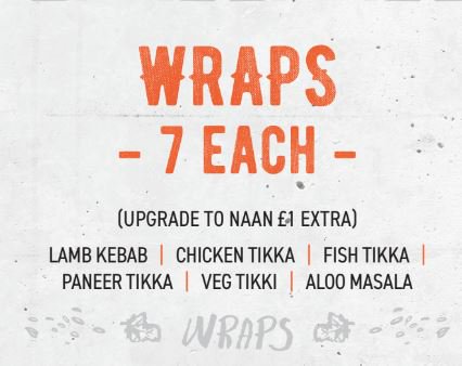 spiceshackfood's tweet photo. If you're on the go and need a quick fix with no mess. Choose from one of our delicious wraps, perfect for if you're in a rush. ๐๐ฝ
#Fastfood #Indianfood #londonfoodie #Spiceshack https://t.co/E8nJ8HYBX7