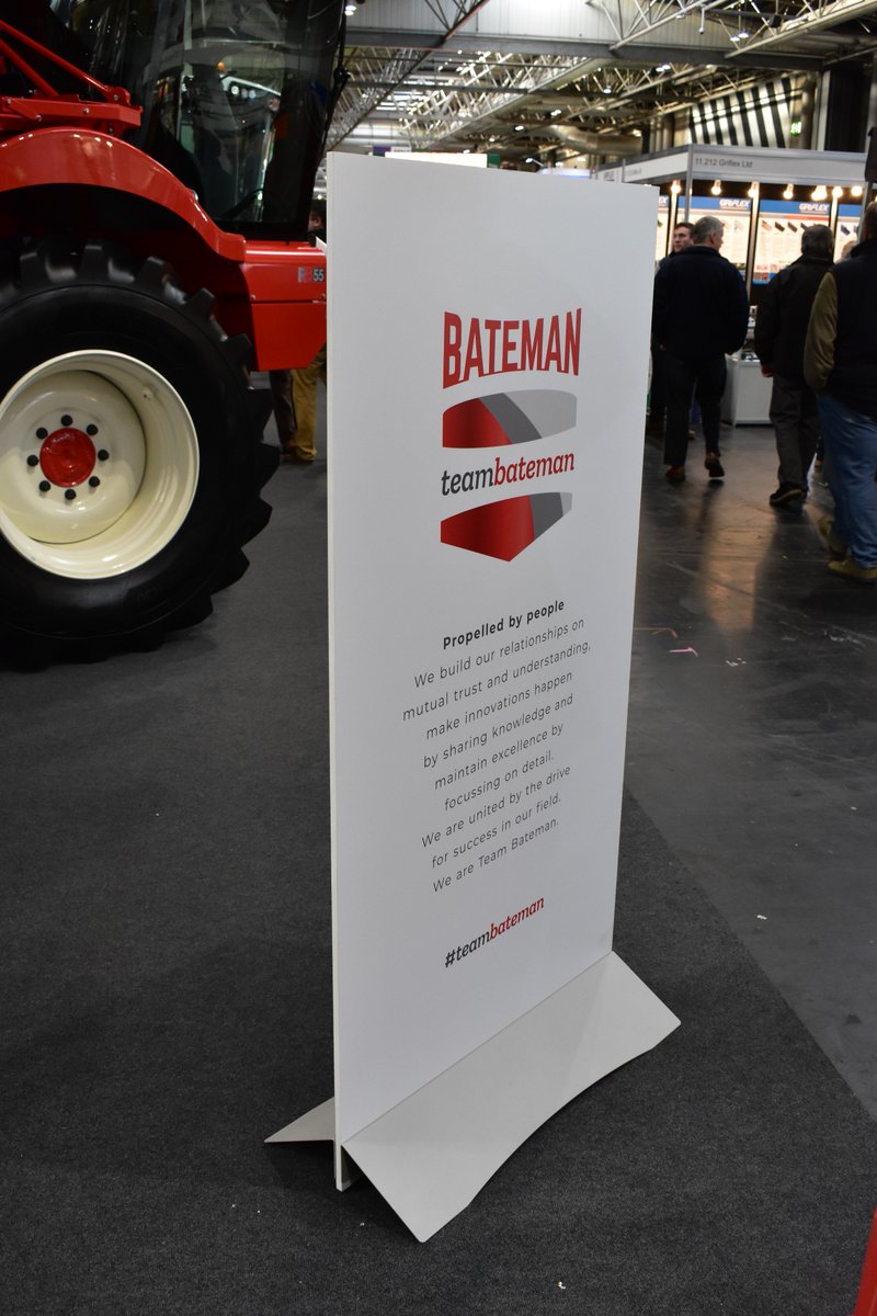 We've really enjoyed the @LAMMAShow - great attendance and a fabulous atmosphere. Do pay us a visit us in Hall 11 if you're at @thenec to see all our latest crop sprayer tech onsite.
Not attending? Then click onto https://www.batemansprayers.com