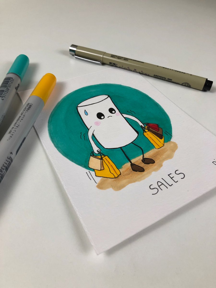 digitalhoshi's tweet photo. Day 9: Today for Marsh is a shopping day.
https://t.co/A1sk920xFs
#marshmallow #sales #shopping #shoppingbags #drawing #illustration #copics #copicmarkers #micronsakura #copicsketch #copicciao #cute #kawaii #thelifeofMarsh #digitalhoshi #tale https://t.co/lQdLYy8wcX