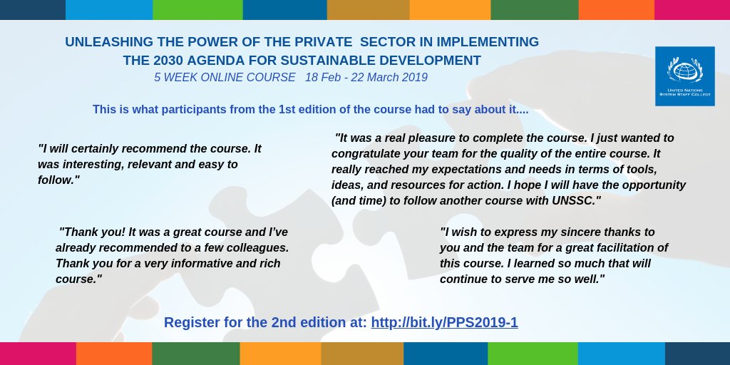 United Nations System Staff College tweet media