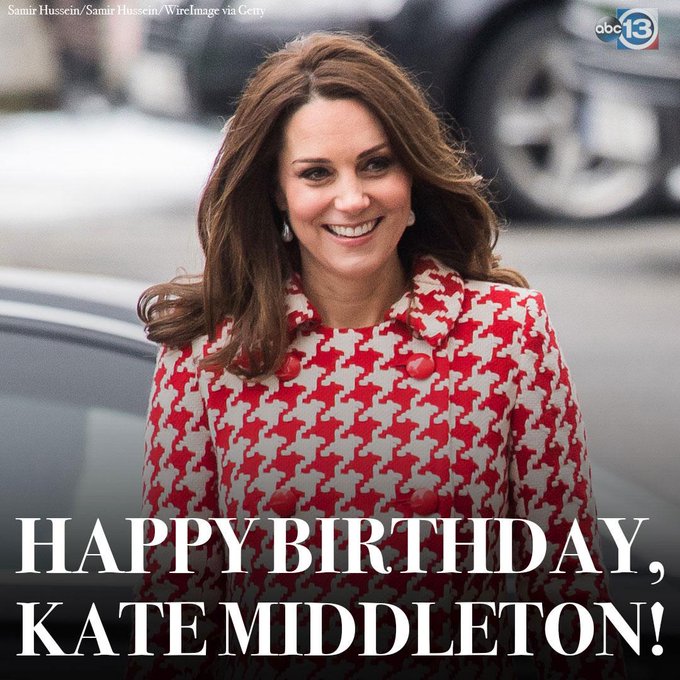 Happy Birthday, Kate Middleton! The Duchess of Cambridge turns 37 today.  