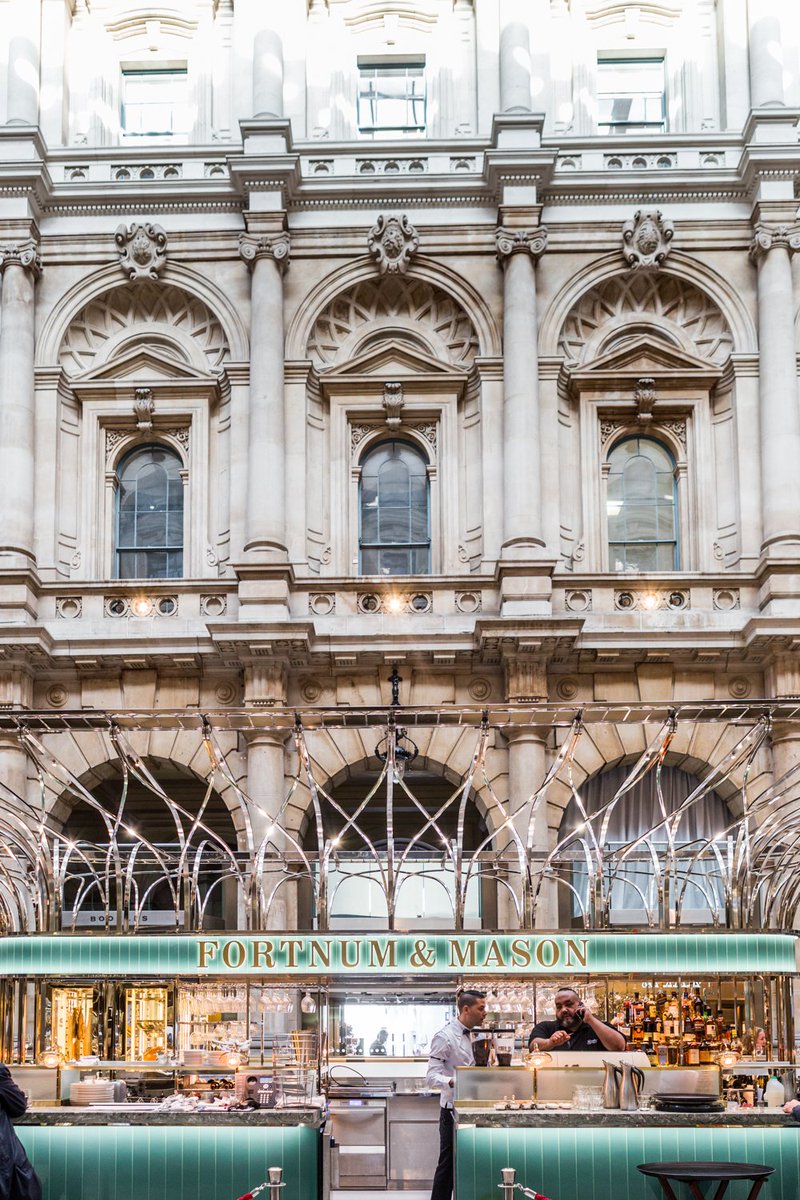 It's official! The Fortnum's Bar &amp; Restaurant at The Royal Exchange is one of the most 'Instagrammable in London'... Open for breakfast, lunch, dinner and drinks, Monday to Saturday > bit.ly/2CYRD2p @ESGoLondon <a href="/REXshopper/">The Royal Exchange</a>