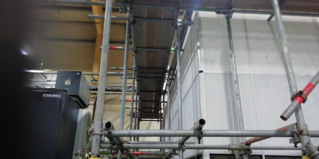 ScaffoldEasyfix's tweet photo. Installation of scaffolding to internal prefab building. https://t.co/vgoeph0WU1