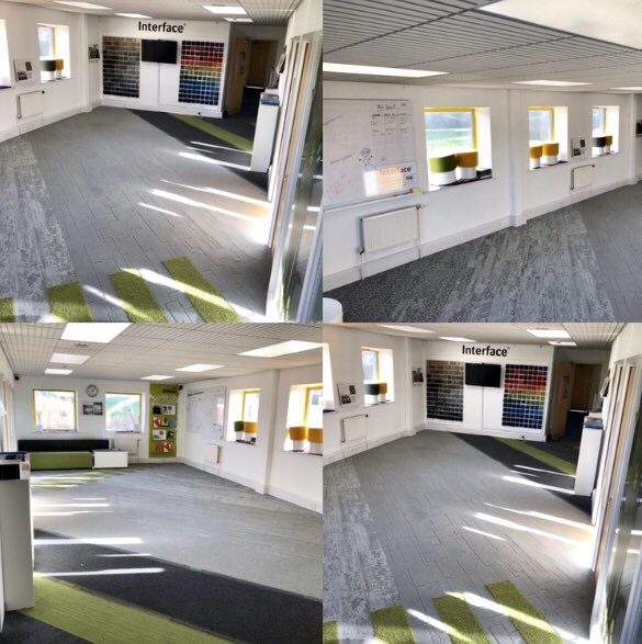 lisamacjfloors's tweet image. And so the prep begins, from Monday the @InterfaceInc showroom in Bristol will have a fresh new look, room emptied let the install begin! #modularflooring #bristol #carpettile #LVT #design
