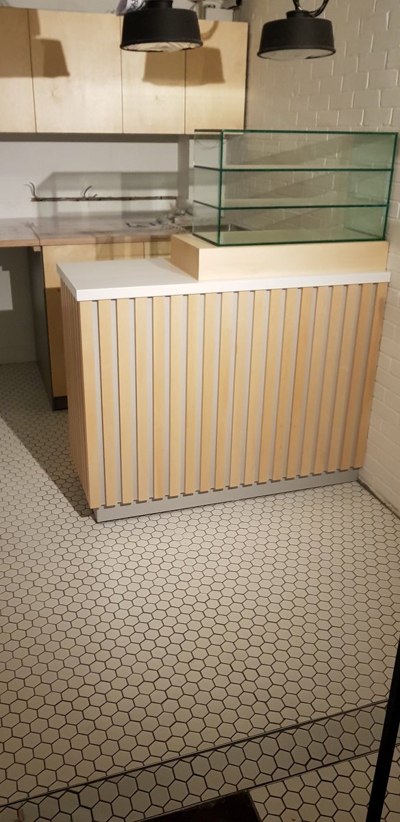 New shop fit out in London.