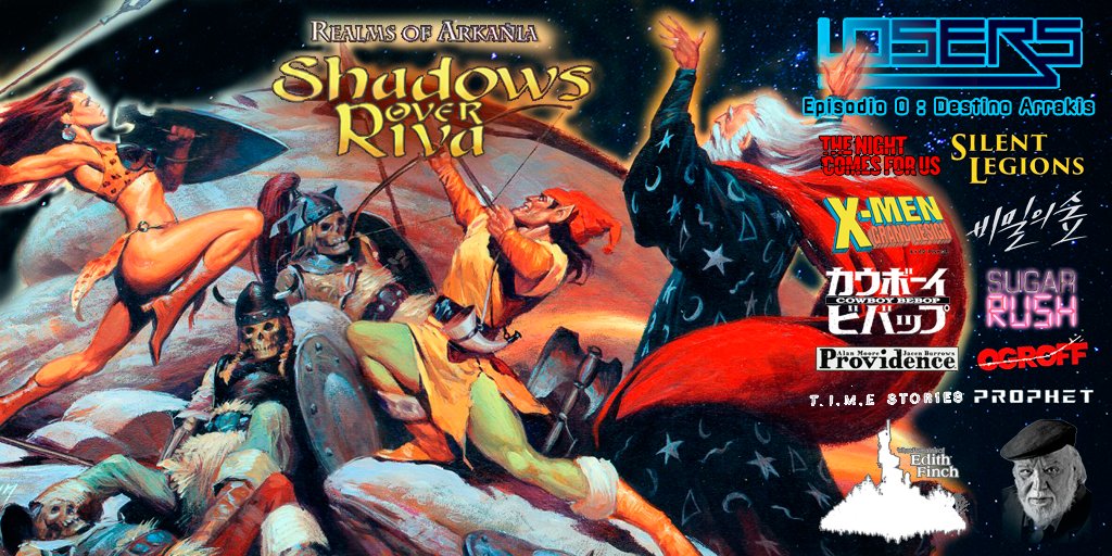 CarnedeVideoclu's tweet photo. Guerreros, Magos, Picaros y videojuegos...
LOSERS - EPISODIO 0 - DESTINO ARRAKIS
https://t.co/TpY9srBwKT
Únete a nuestra tripulación.
#Rol #pc #TopWare #RealmsOfArcania https://t.co/73DOK0jrCb