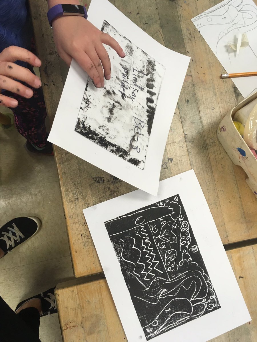 The magic is in the process #cobbARTrocks #teamfox