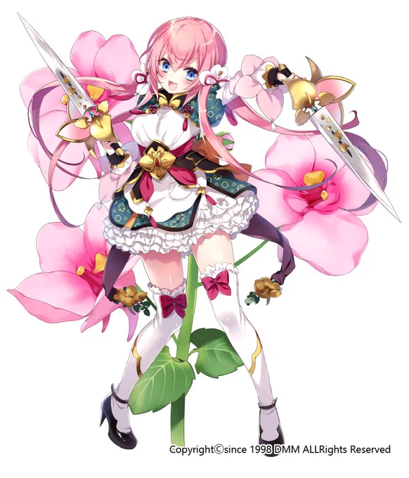 【お仕事告知】この度DMM様の「FLOWER KNIGHT GIRL」にて、ディアスキアを担当しました。いたずらっこなボクっ娘です!よろしくお願いします。
#花騎士
#フラワーナイトガール 