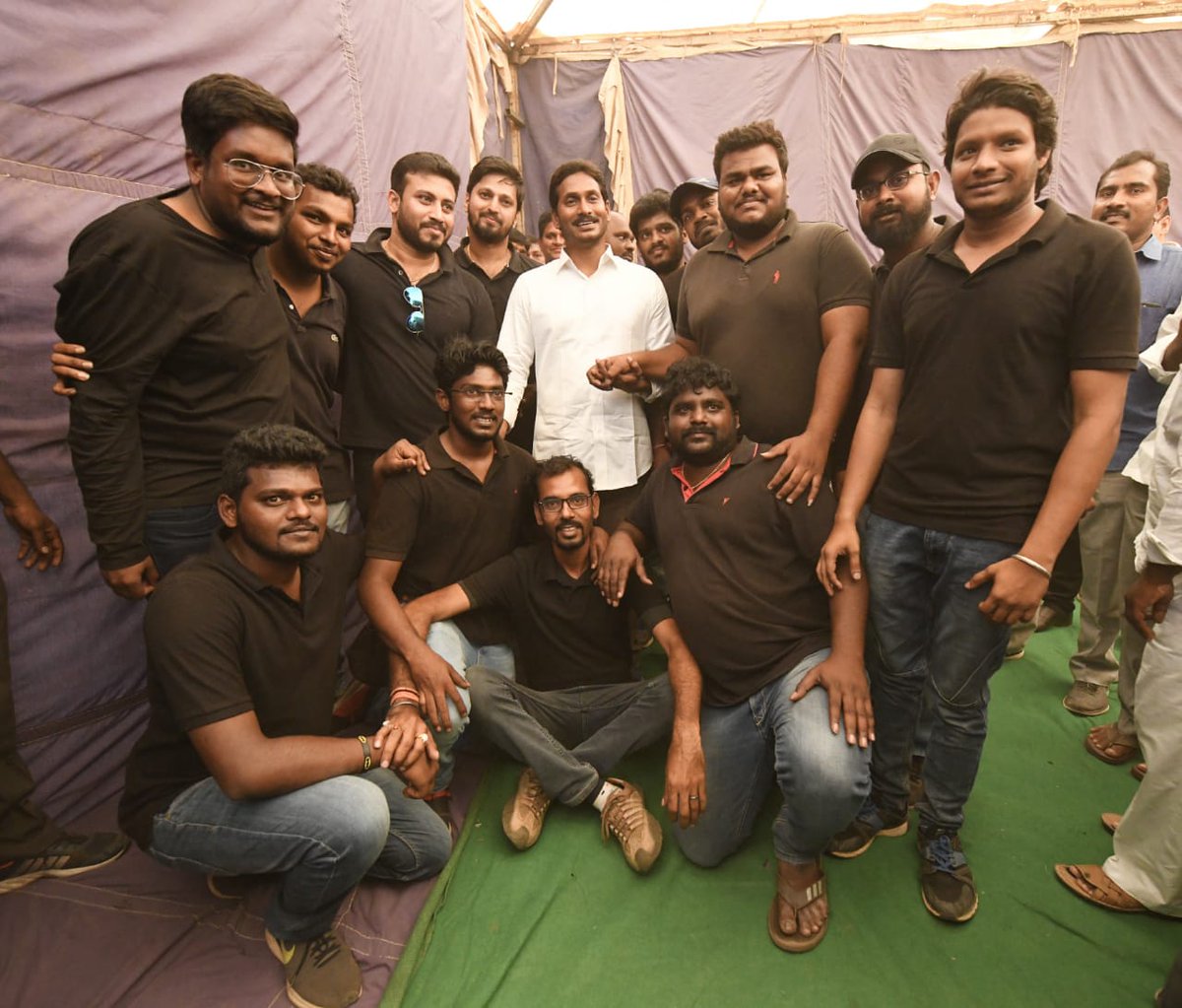 I-PAC (@indianpac) on Twitter photo The I-PAC team that walked with <a href="/ysjagan/">YS Jagan Mohan Reddy</a> from the first step to the very end. Coordinating his meetings and facing the same extremes as him, the team has been instrumental in making this initiative a grand success!
#YSJaganHistoricPadayatra The I-PAC team that walked with <a href="/ysjagan/">YS Jagan Mohan Reddy</a> from the first step to the very end. Coordinating his meetings and facing the same extremes as him, the team has been instrumental in making this initiative a grand success!
#YSJaganHistoricPadayatra