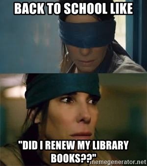 CFHS_Library's tweet photo. Also, come check out a copy of #BirdBox by @joshmalerman while you're at it! @CFHS_Knights @CCISDLibrary #latefees #avoidlatefees #librarylife #CFHS #uKnighted #knightsread #booksintomovies https://t.co/drI3qca7wI