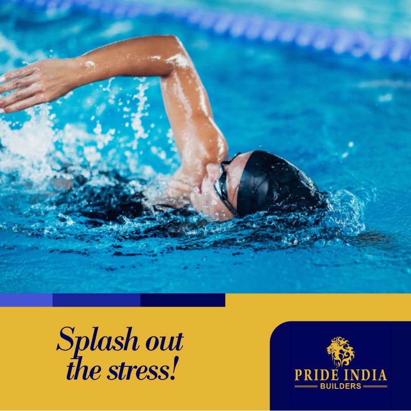 PrideIndia1's tweet photo. Swimming has proven to be a great stress buster and plays a significant role on your overall wellbeing. Make swimming your happy hour! #PrideIndia #PrideGoldenSands-2 https://t.co/5yMUMfuzLS