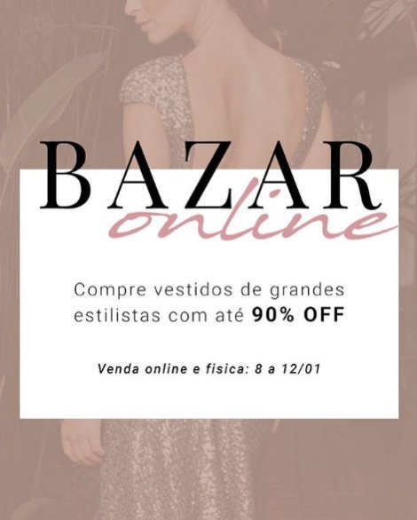 bazar de vestidos de festa online