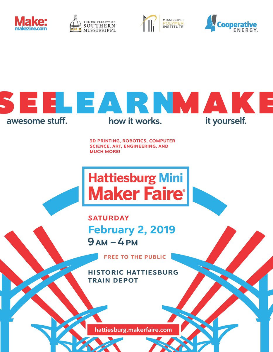 Maker Faire Hattiesburg tweet media